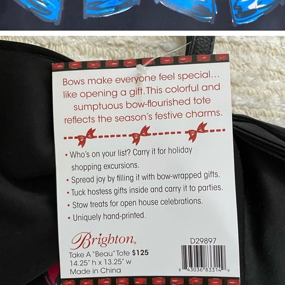 ⭐️ Brighton Take a “Beau” Tote - Picture 7 of 8